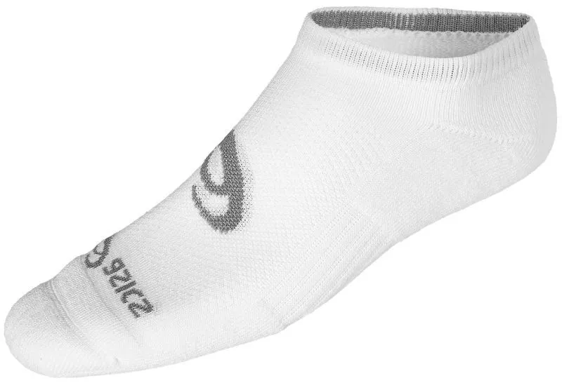 Asics 6PPK Invisible Sock - 6 par/real white
